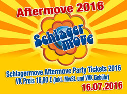 Schlagermove Aftermove Party 2016!